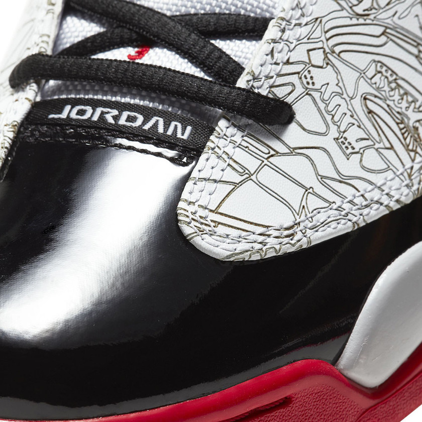 Jordan Dub Zero OG White Black Red Release Date