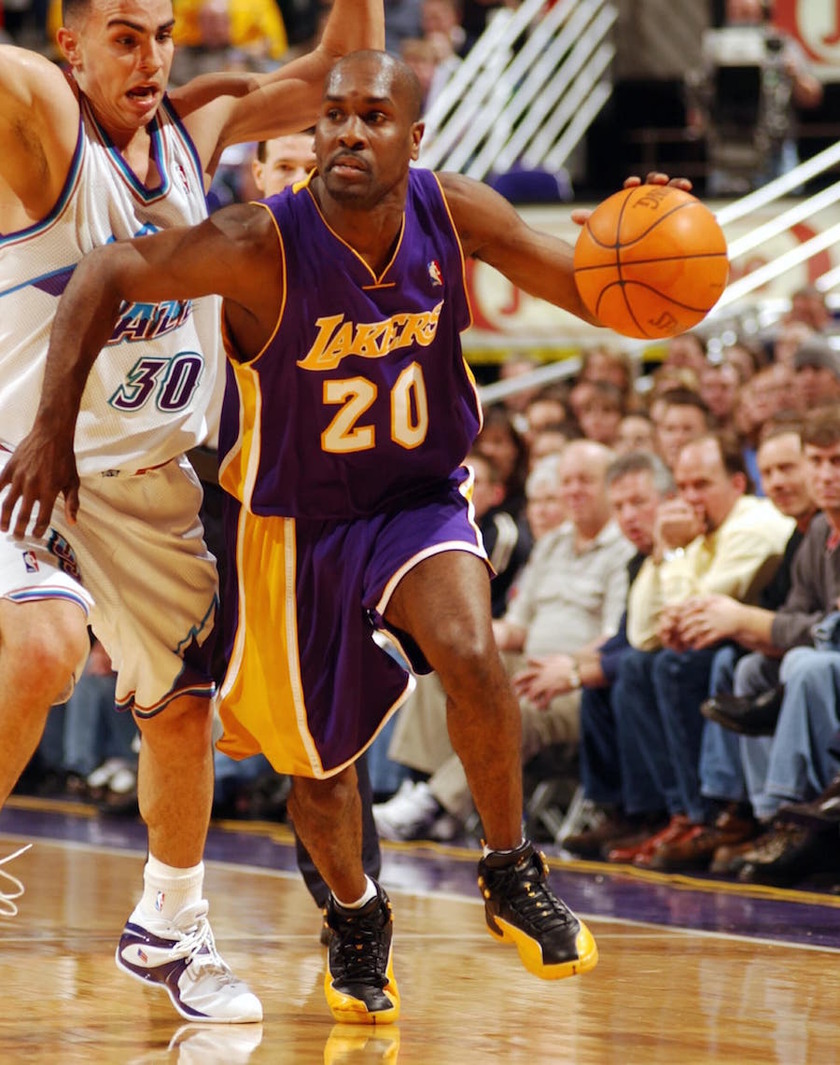 Gary Payton Air Jordan 12 Lakers