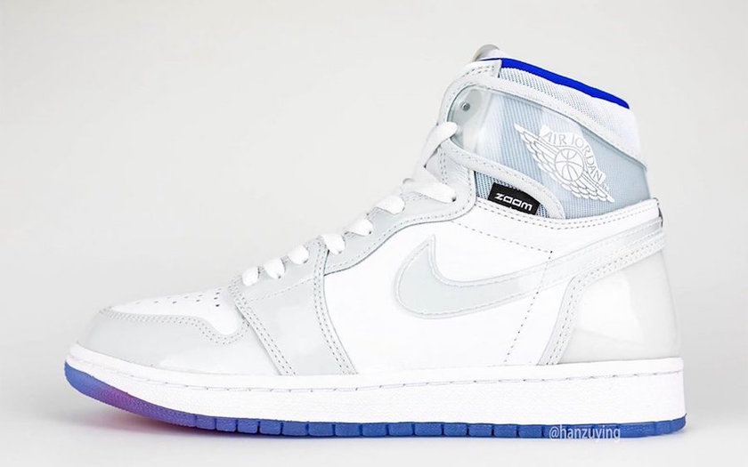 Air Jordan 1 High Zoom R2T White Racer Blue CK6637-104 Release Date