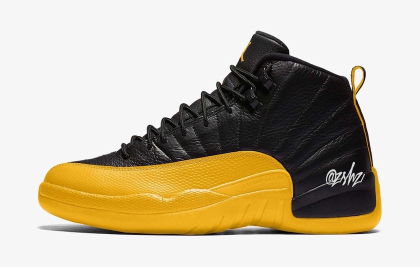 Air Jordan 12 Black University Gold 130690-070 Release Date
