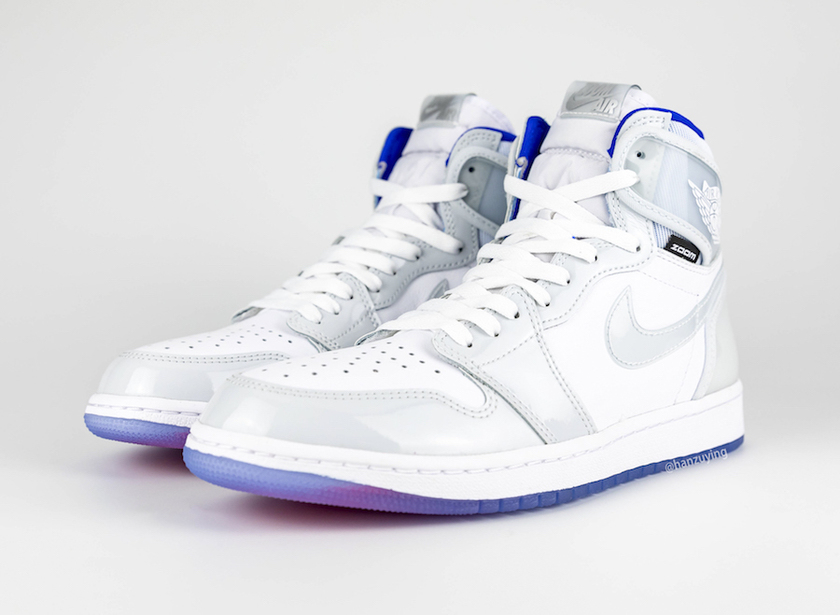 Air Jordan 1 High Zoom R2T White Racer Blue CK6637-104 Release Date