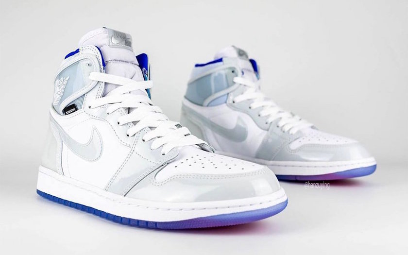Air Jordan 1 High Zoom R2T White Racer Blue CK6637-104 Release Date