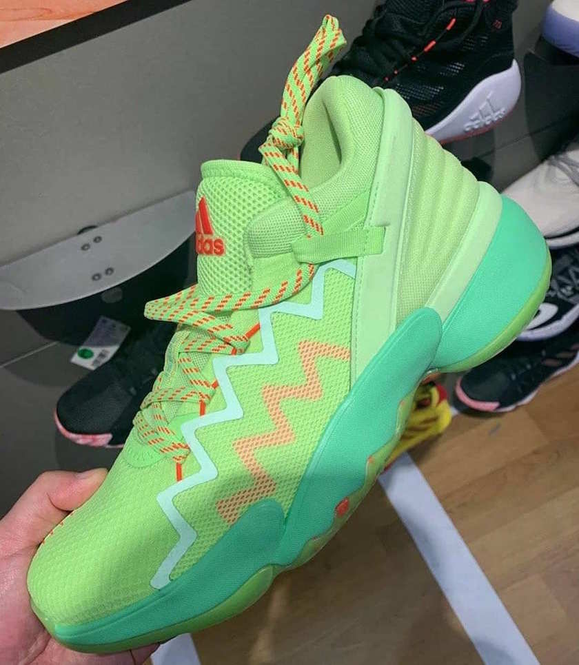 adidas DON第2æç»¿è²å叿¥æ