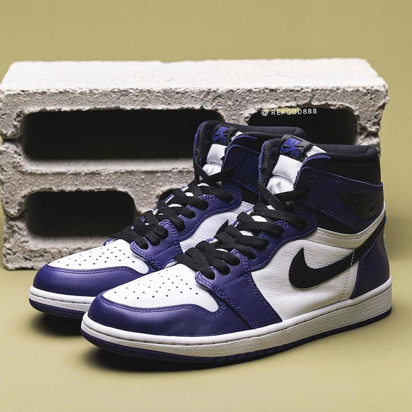 Air Jordan 1 High OG Court Purple 555088-500åå:registered:æ¥æ