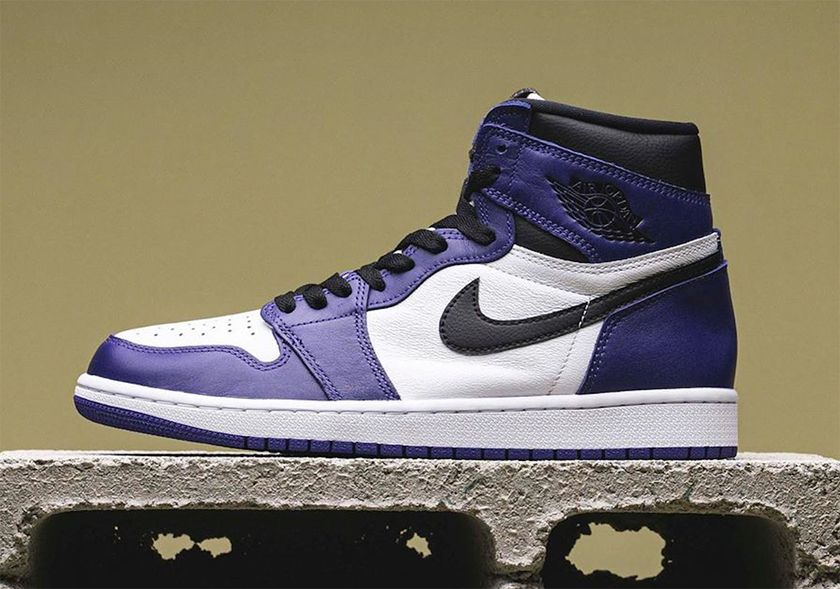 Air Jordan 1 High OG Court Purple 555088-500åå:registered:æ¥æ