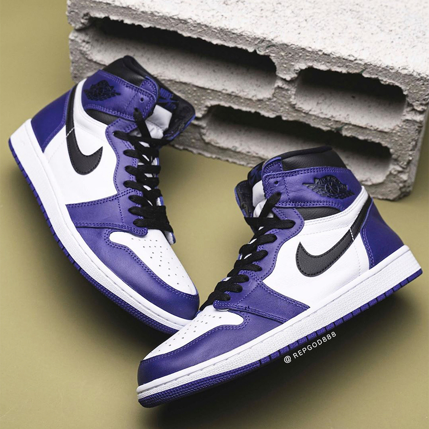 Air Jordan 1 High OG Court Purple 555088-500åå:registered:æ¥æ