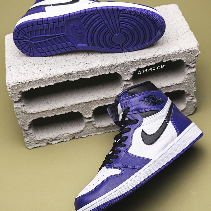 Air Jordan 1 High OG Court Purple 555088-500åå:registered:æ¥æ