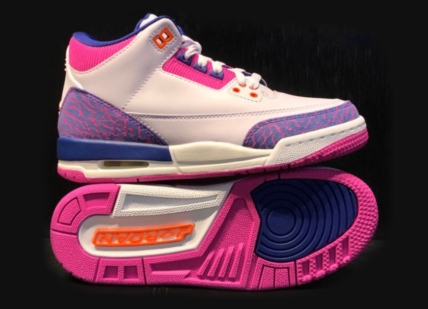 Air Jordan 3 GS Barely Grape 441140-500åå:registered:æ¥æ