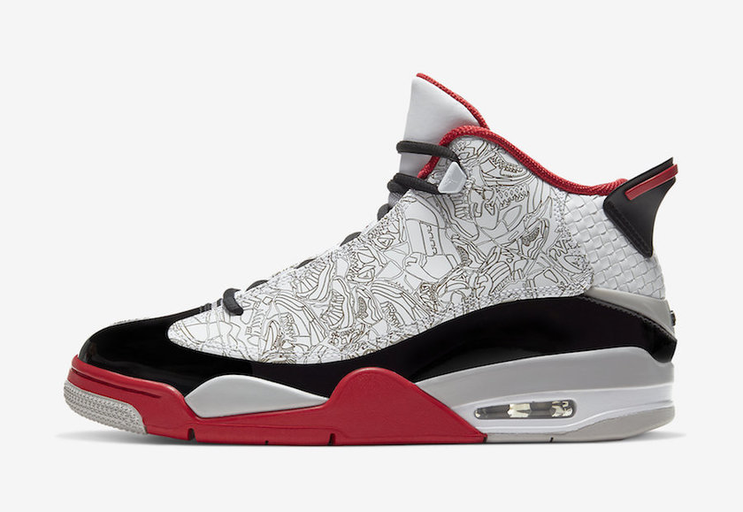 Jordan Dub Zero OG White Black Red 311046-116åå:registered:æ¥æ
