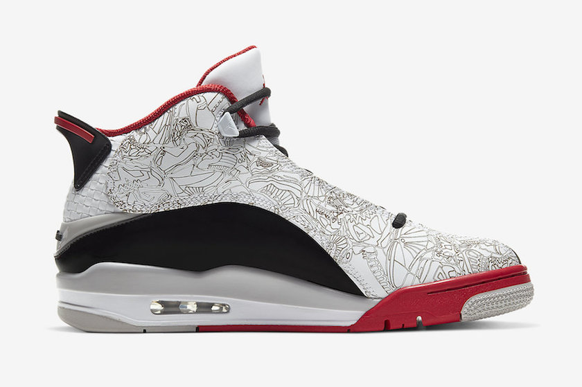 Jordan Dub Zero OG White Black Red 311046-116åå:registered:æ¥æ