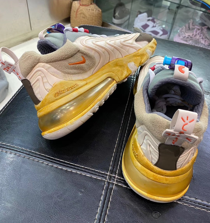 Travis Scott Nike Air Max 270 React CT2864-200åå:registered:æ¥æ