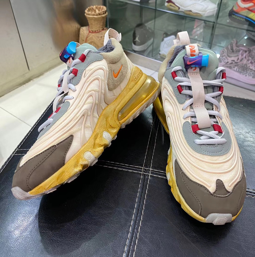 Travis Scott Nike Air Max 270 React CT2864-200åå:registered:æ¥æ