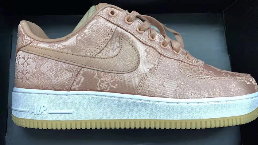 CLOT Nike Air Force 1 Low Rose Gold CJ5290-600åå:registered:æ¥æ