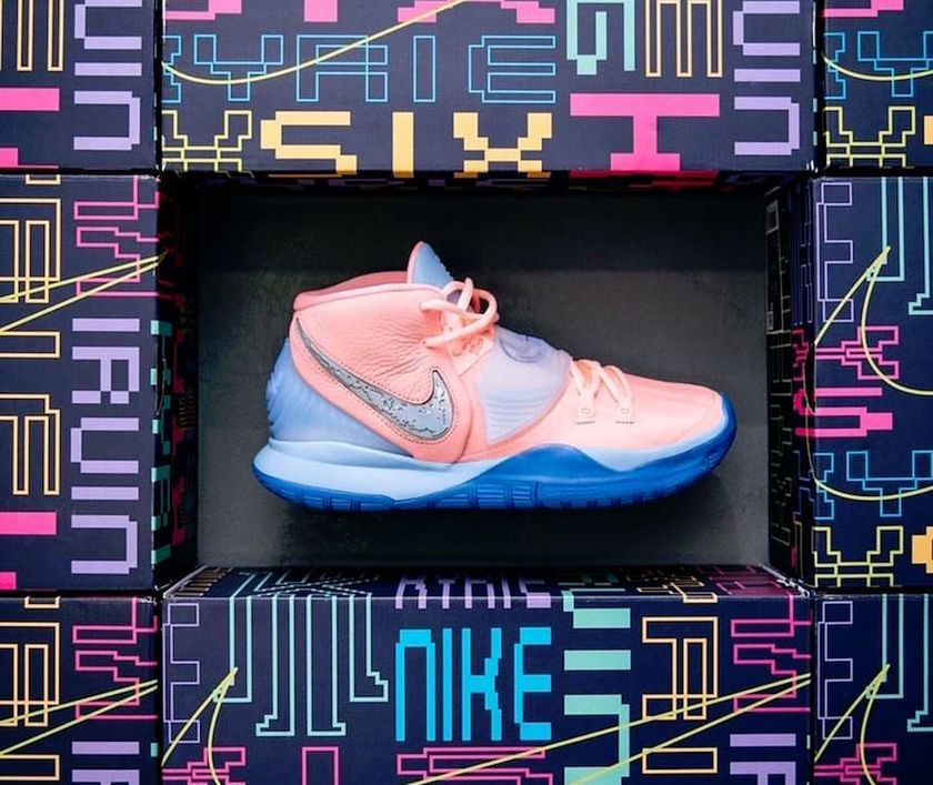 Concepts Nike Kyrie 6 Pink CU8879-600åå:registered:æ¥æ