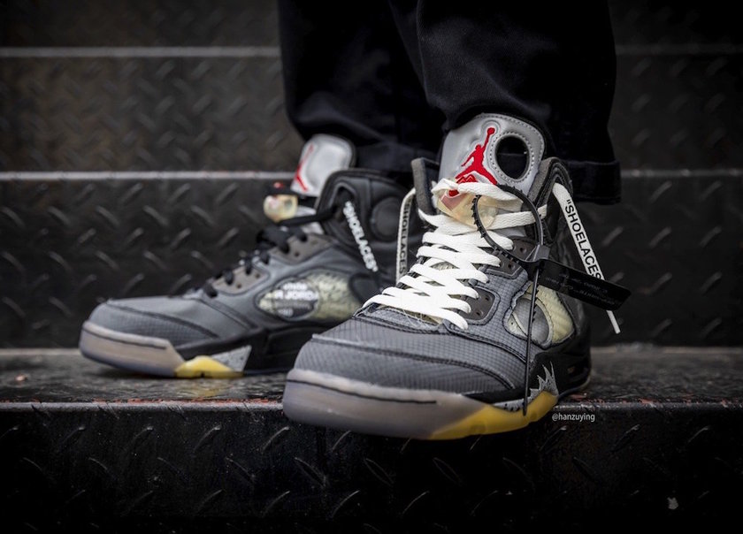 ç°ç½è²Air Jordan 5 CT8480-001éåº