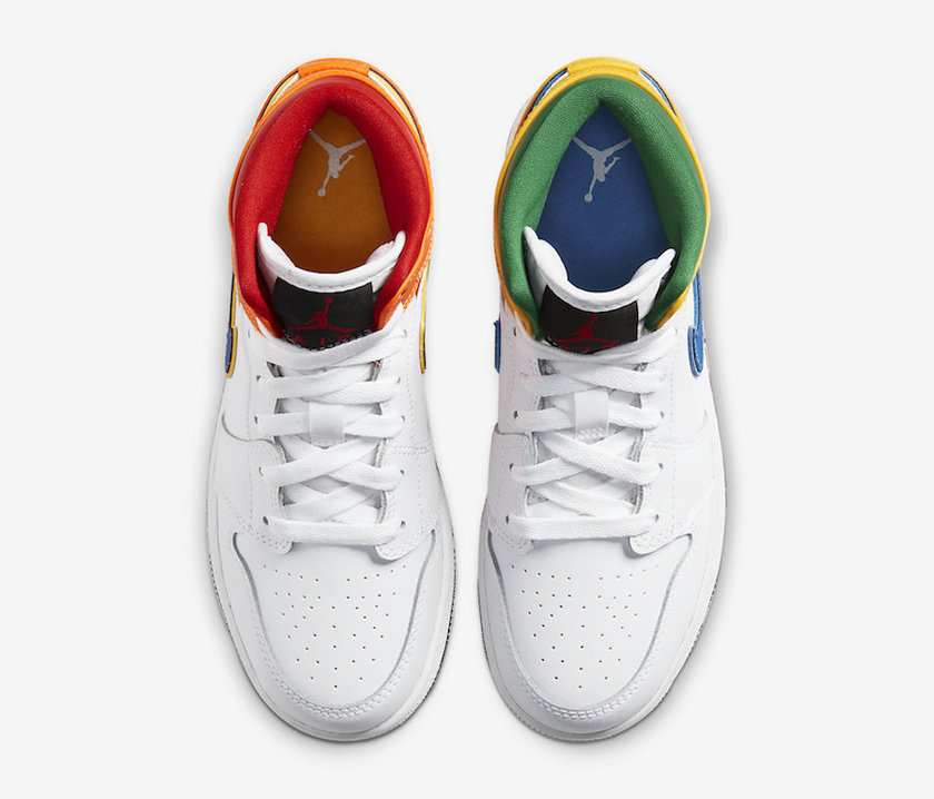 Air Jordan 1 Mid GS White Court Purple Spiritè绿è²554725-128åå:registered:æ¥æ