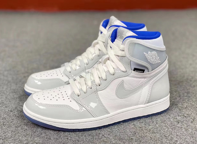 Air Jordan 1 Zoom R2T White Racer Blue CK6637-104åå:registered:æ¥æ
