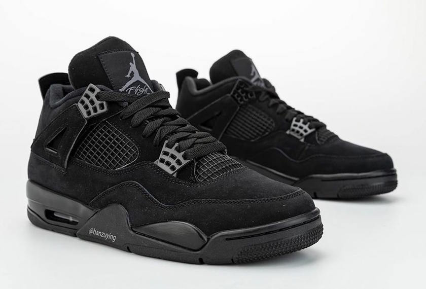 Air Jordan 4 Black Cat CU1110-010 2020åå:registered:æ¥æä»·æ ¼