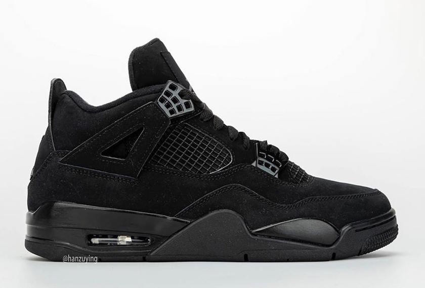 Air Jordan 4 Black Cat CU1110-010 2020åå:registered:æ¥æä»·æ ¼