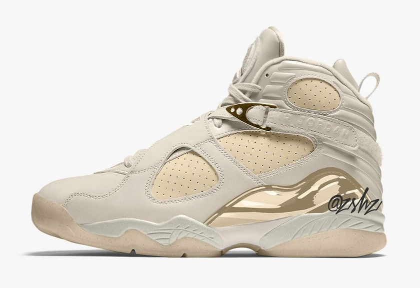 Air Jordan 8 Summit White Light Bone Sail Black CT8533-100 Release Date