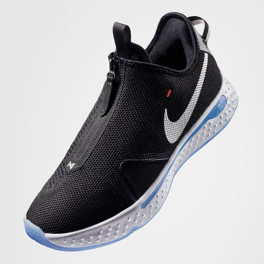 Nike PG 4é»è²ç½è²çç°è²CD5079-001åå:registered:æ¥æ