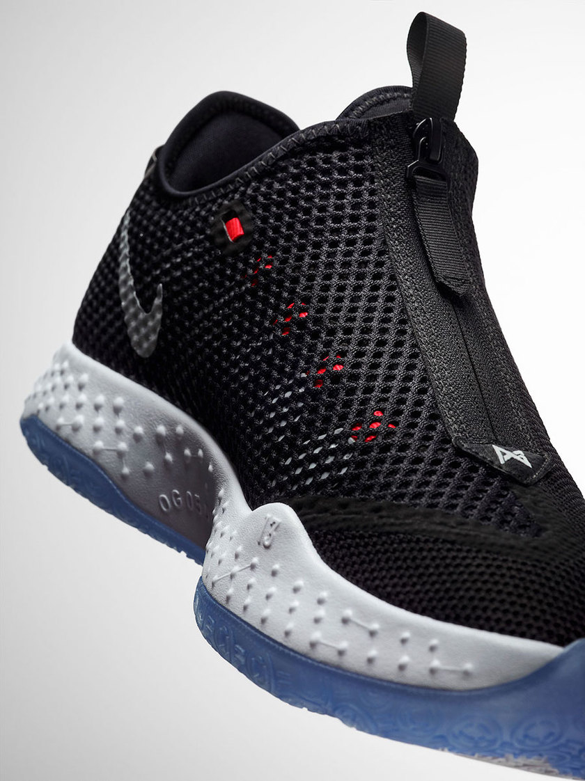 Nike PG 4é»è²ç½è²çç°è²CD5079-001åå:registered:æ¥æ