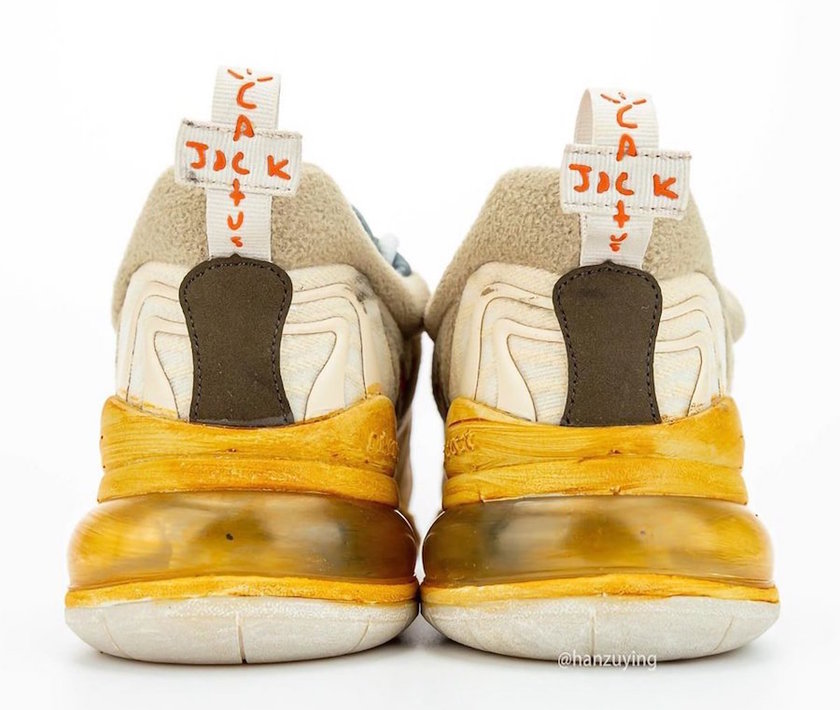 Travis Scott Nike Air Max 270 React CT2864-200