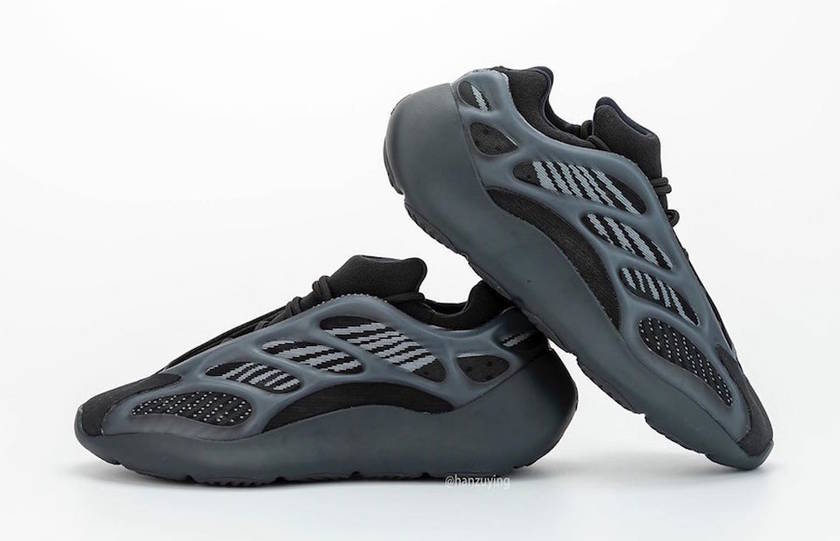 adidas Yeezy 700 V3 Black H67799åå:registered:æ¥æ