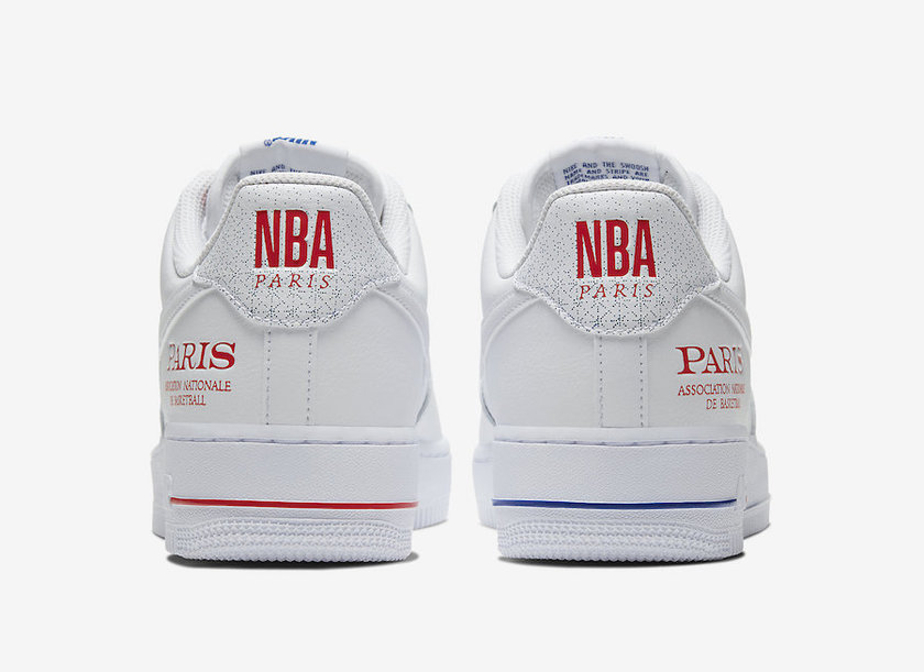 Nike Air Force 1 Low NBA Paris CW2367-100åå:registered:æ¥æ