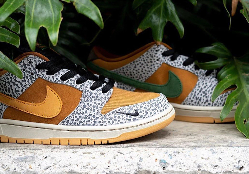 èåSB Dunk Low Safari