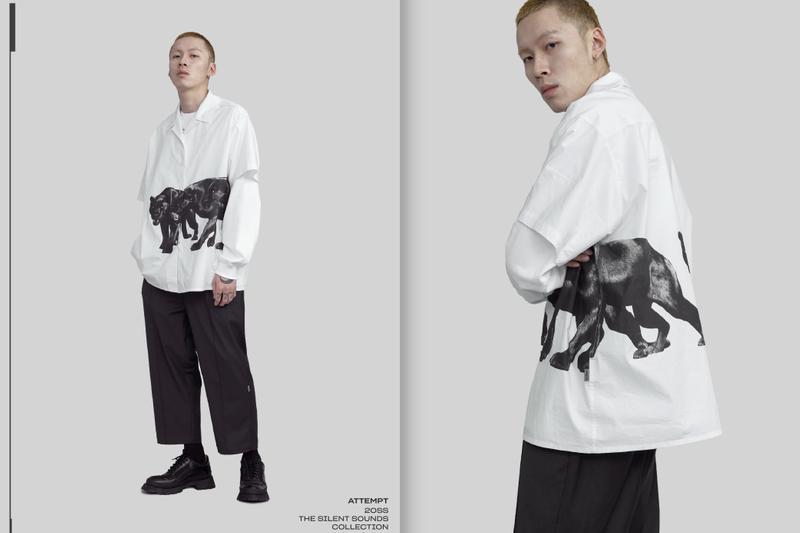 ATTEMPT åå¸ 2020 æ¥å¤ãTHE SILENT SOUNDSãç³»å Lookbook