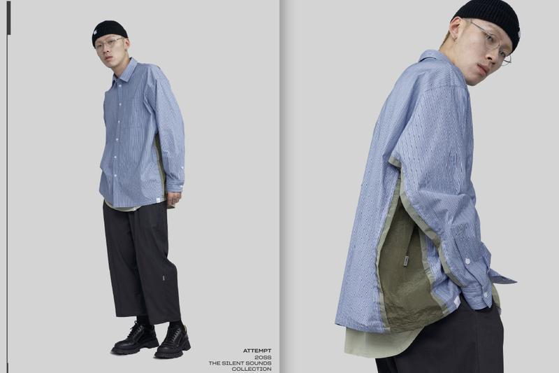 ATTEMPT åå¸ 2020 æ¥å¤ãTHE SILENT SOUNDSãç³»å Lookbook