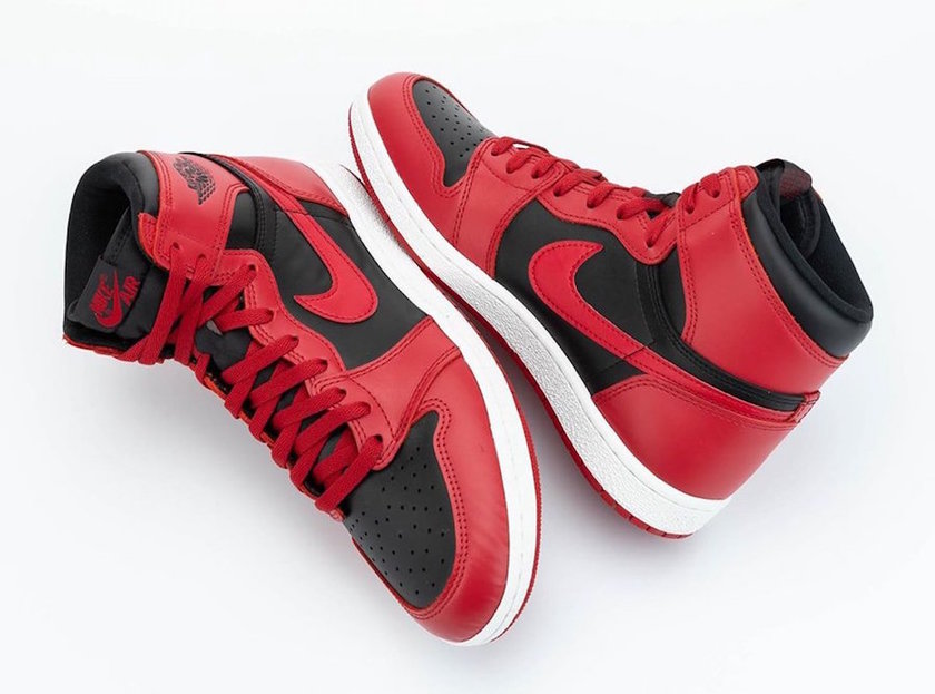 Air Jordan 1 Hi 85 Varsity Red Reverse Bred BQ4422-600åå:registered:æ¥æ