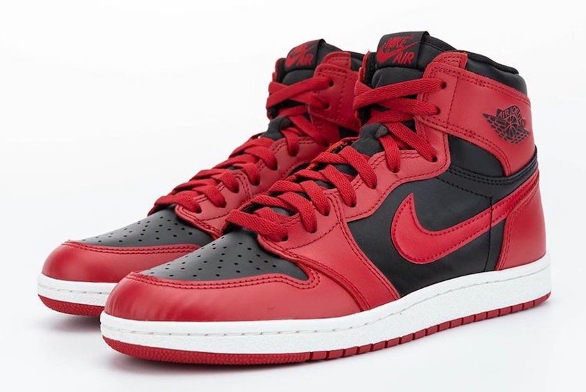 Air Jordan 1 Hi 85 Varsity Red Reverse Bred BQ4422-600åå:registered:æ¥æ