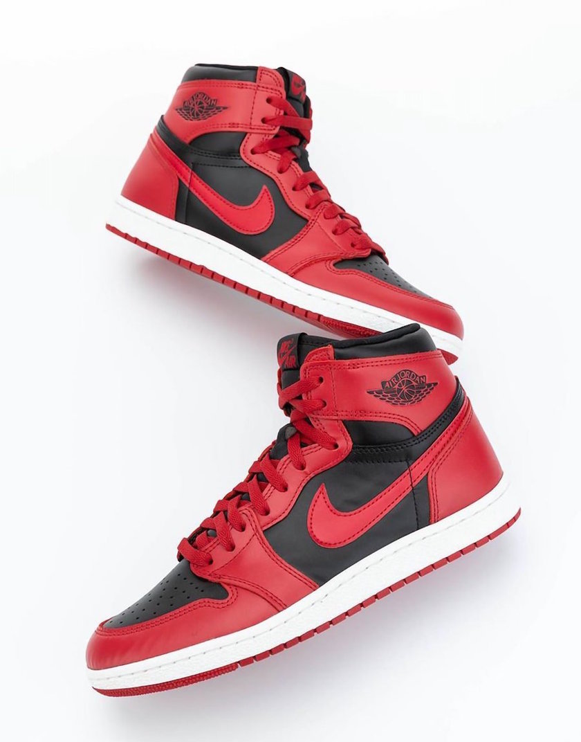 Air Jordan 1 Hi 85 Varsity Red Reverse Bred BQ4422-600åå:registered:æ¥æ