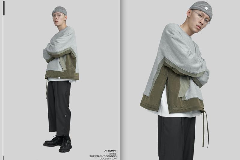 ATTEMPT åå¸ 2020 æ¥å¤ãTHE SILENT SOUNDSãç³»å Lookbook