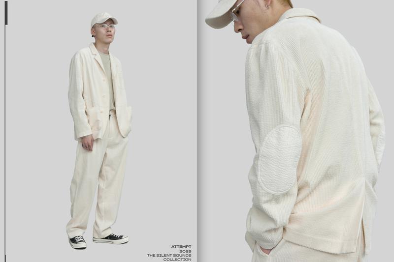 ATTEMPT åå¸ 2020 æ¥å¤ãTHE SILENT SOUNDSãç³»å Lookbook