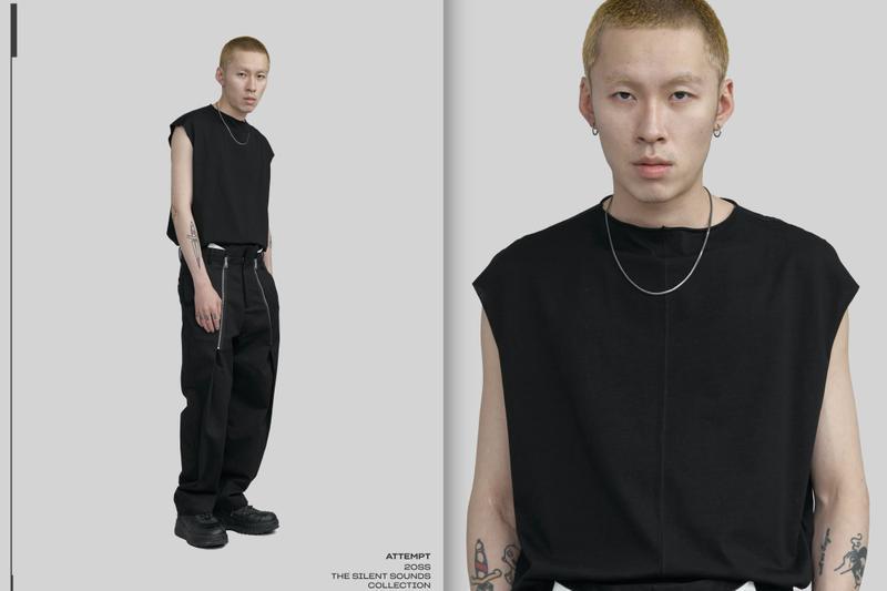 ATTEMPT åå¸ 2020 æ¥å¤ãTHE SILENT SOUNDSãç³»å Lookbook