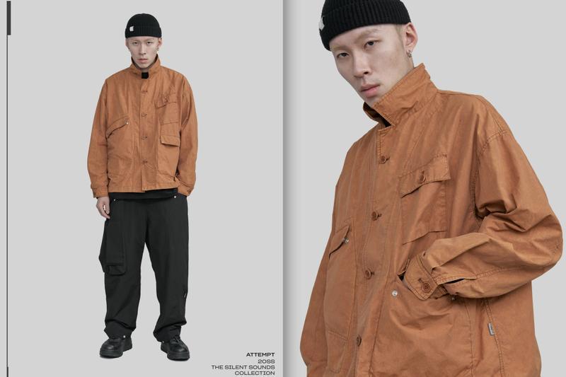 ATTEMPT åå¸ 2020 æ¥å¤ãTHE SILENT SOUNDSãç³»å Lookbook