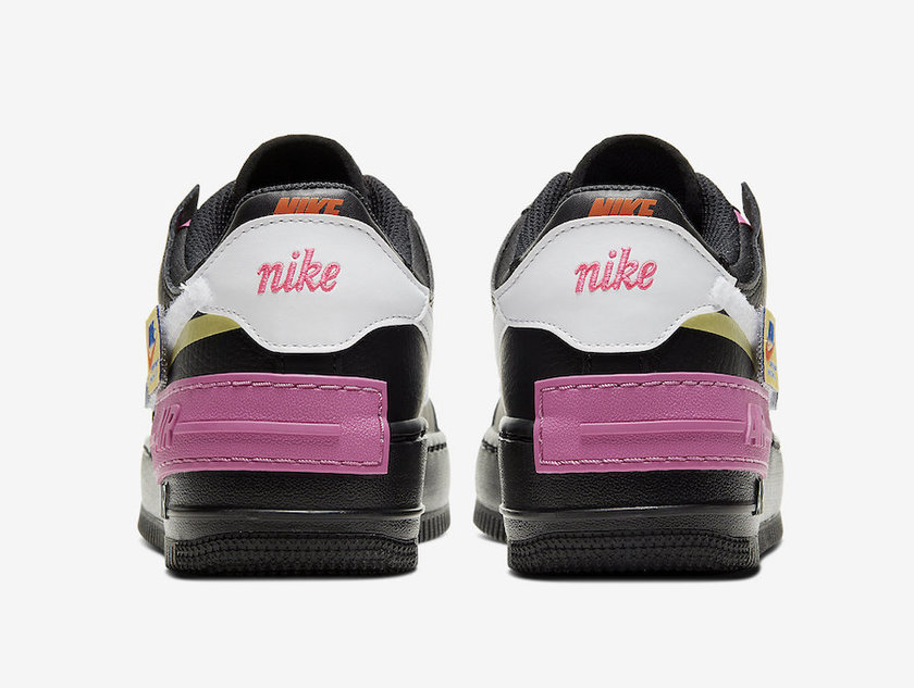 Nike Air Force 1 Shadow Black Fuchsia CU4743-001åå:registered:æ¥æ