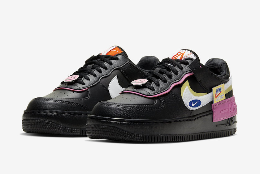 Nike Air Force 1 Shadow Black Fuchsia CU4743-001åå:registered:æ¥æ