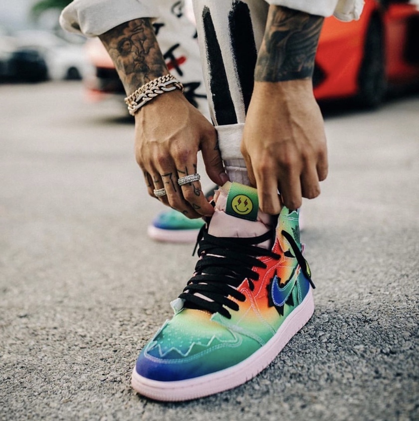 J Balvin Air Jordan 1åå:registered:æ¥æ