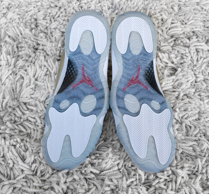 Air Jordan 11 OVO Metallic Goldæ ·å