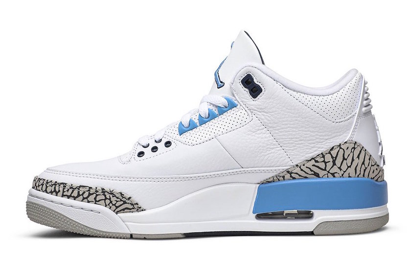 Air Jordan 3 UNC CT8532-104åå:registered:æ¥æå:registered:ä»·