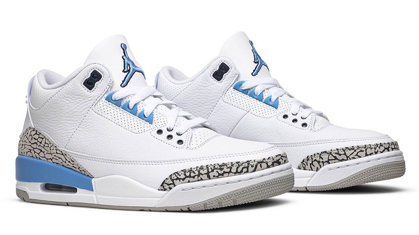 Air Jordan 3 UNC CT8532-104åå:registered:æ¥æå:registered:ä»·