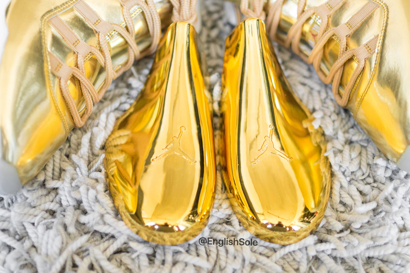 Air Jordan 11 OVO Metallic Goldæ ·å