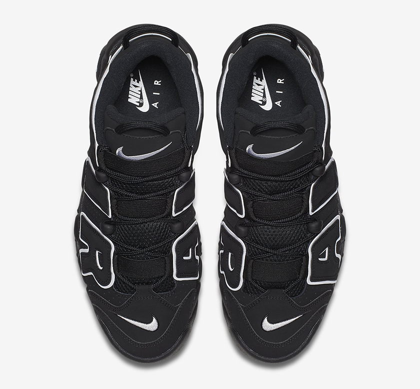 Nike Air More Uptempo OG Black White 2020 414962-002åå:registered:æ¥æ