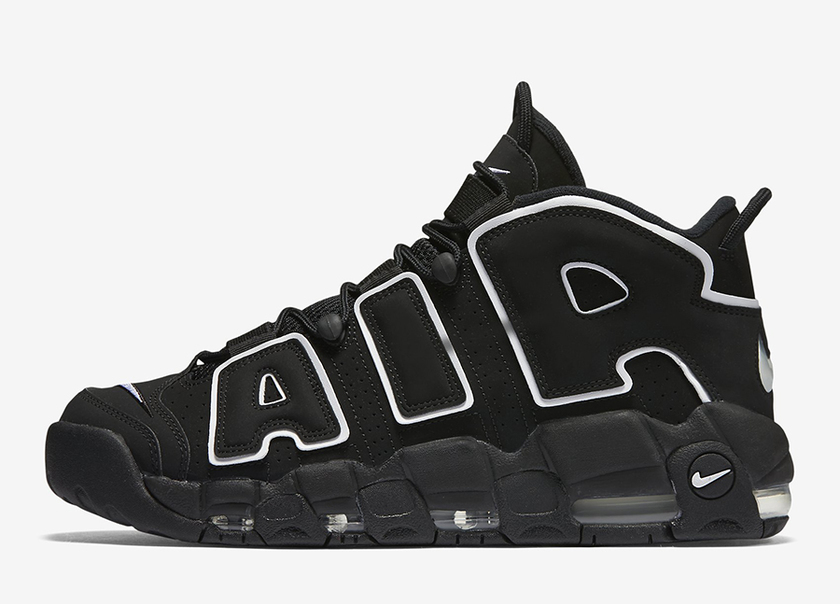 Nike Air More Uptempo OG Black White 2020 414962-002åå:registered:æ¥æ