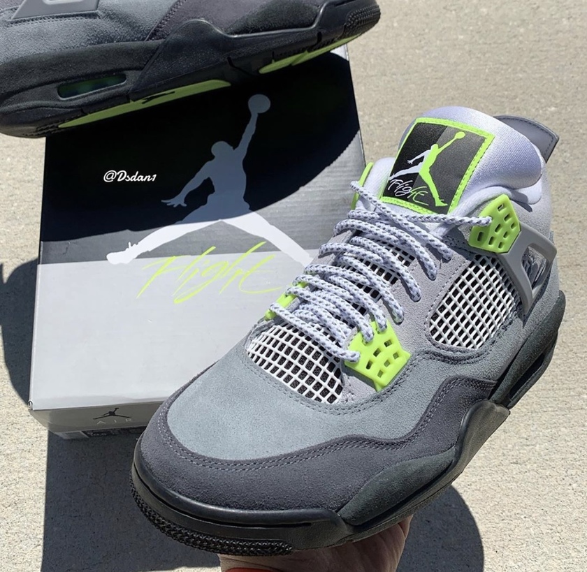 Air Jordan 4 Air Max 95 Neon CT5343-007