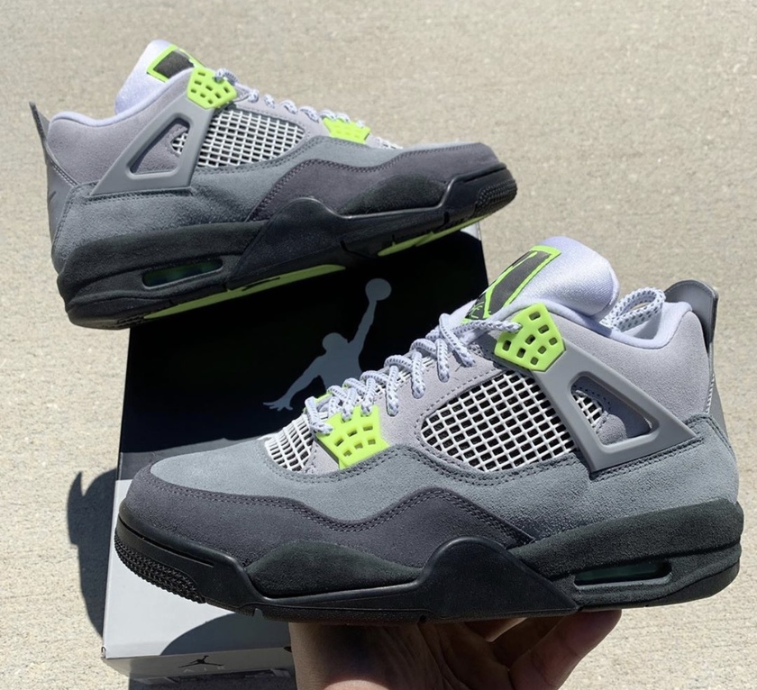 Air Jordan 4 Air Max 95 Neon CT5343-007